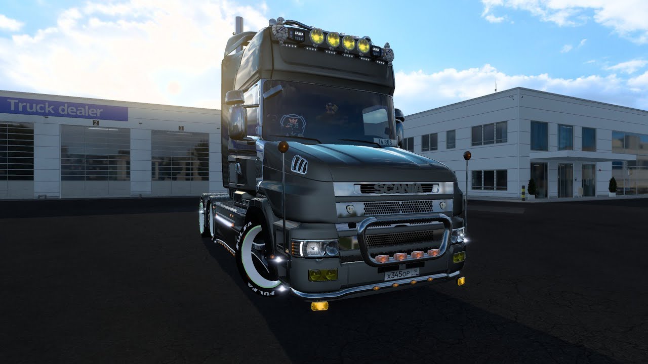 🔴 ETS 2 : В долгий путь ( ! ✨ РЕЖИМ КОНВОЙ ✨! ) RJL Scania T & T 4-series
