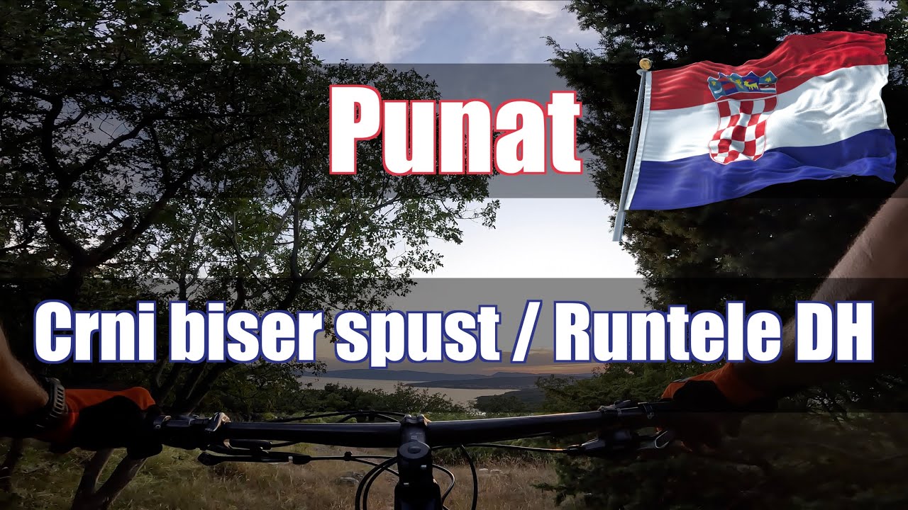 Croatia | Krk | Punat | Crni biser spust / Runtele DH