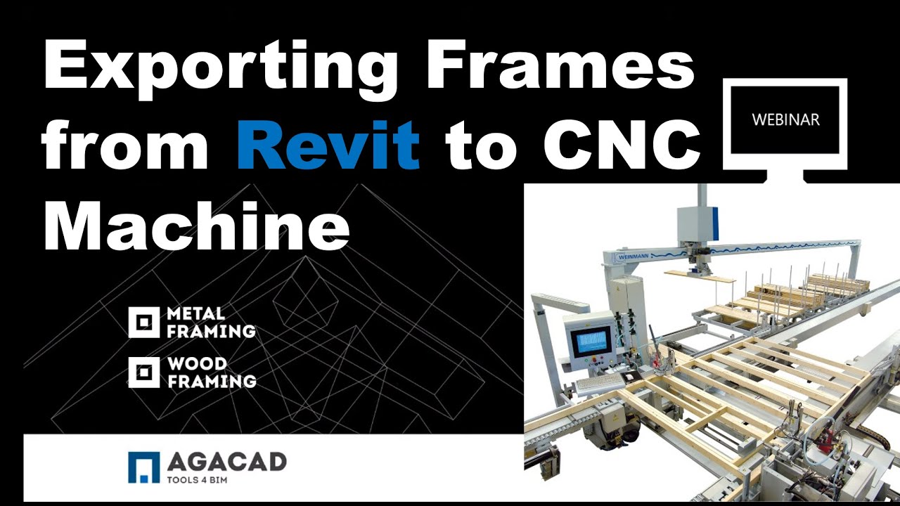 Export Wood/Metal Frames from Revit to CNC Machines or CAD/CAM Production Lines