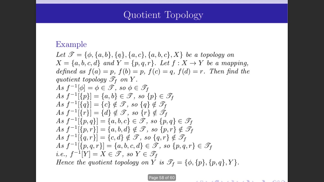 Quotient Topology