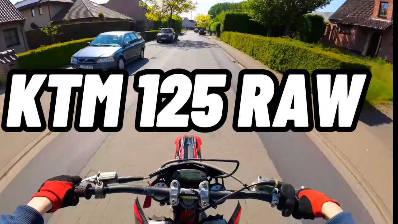 KTM EXC 125  PURE SOUND - RAW POV