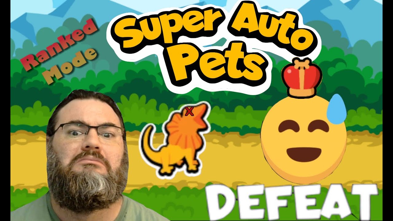 NOT MY FRILLED LIZARD!!! Super Auto Pets NEW Ranked Mode