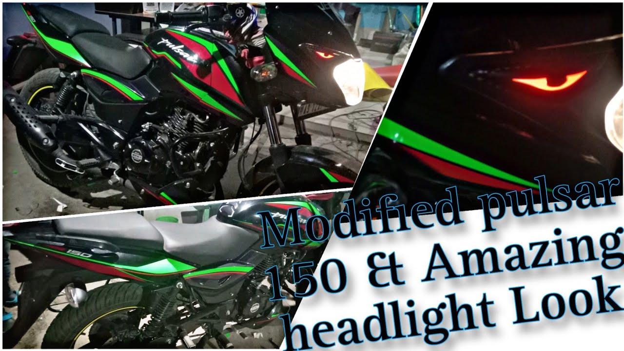 Pulsar 150 modified sticker || wrapping pulsar 150 ||