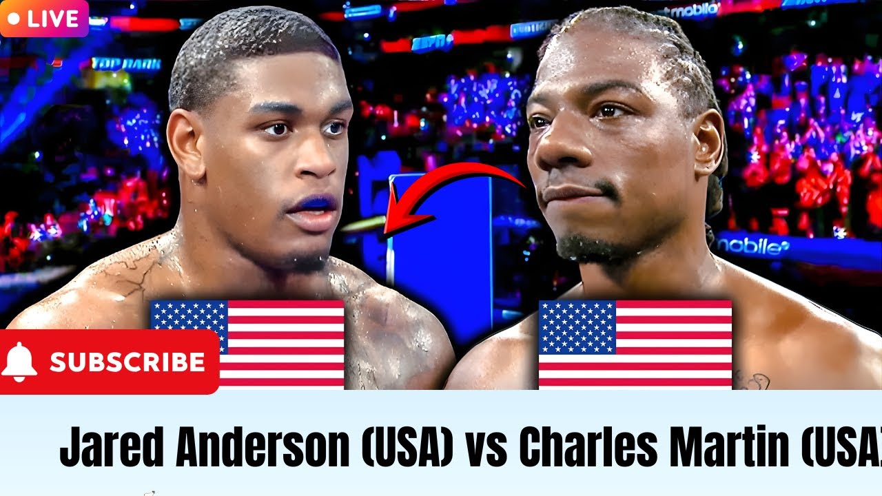 Jared Anderson USA vs Charles Martin USA  Box