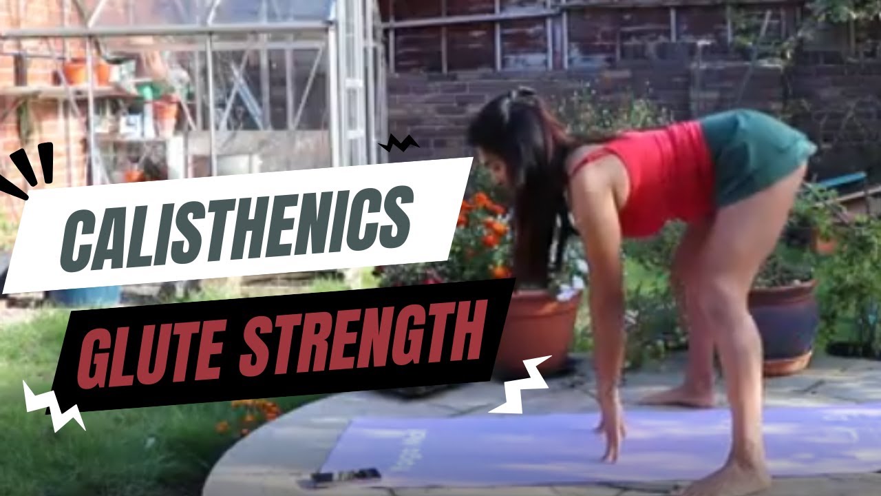 8-Minute Glute Workout at Home | Calisthenics Lower Body (No Equipment)