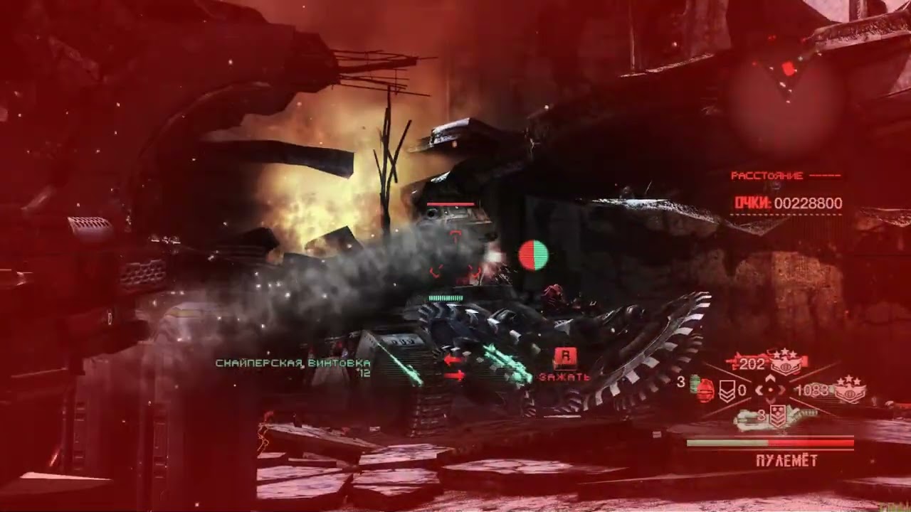 Прохождение игры Vanquish часть 22 Обход