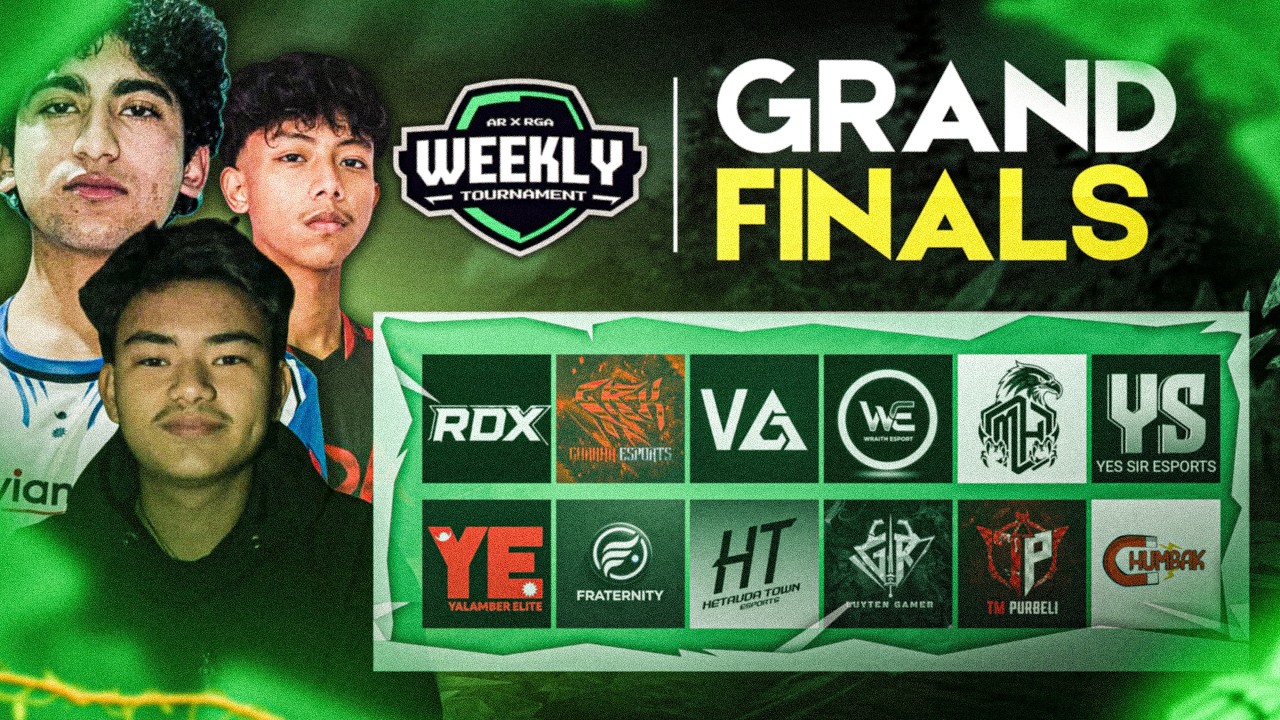 AR X RGA WEEKLY SHOWDOWN FINAL SHOWDOWN | YES SIR ESPORTS IS LIVE