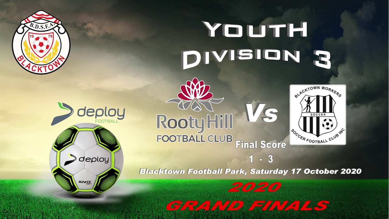 2020 Youth/3 Deploy Football BDSFA Grand Final Rooty Hill FC Vs Workers FC