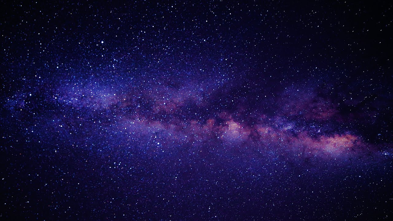Звездное звездное ночное небо Time Lapse для психического здоровья, лучше спать