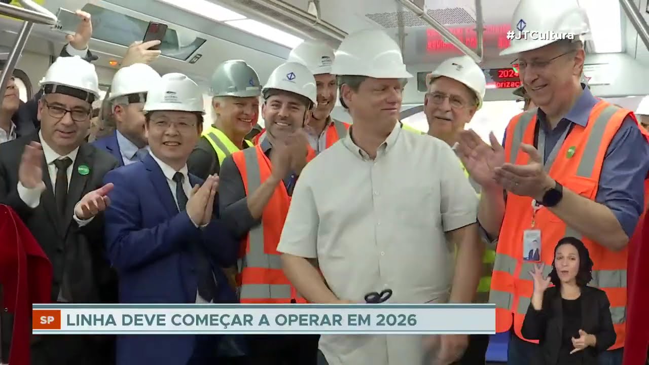 Linha 17-Ouro do Monotrilho: primeiro trem chega a São Paulo