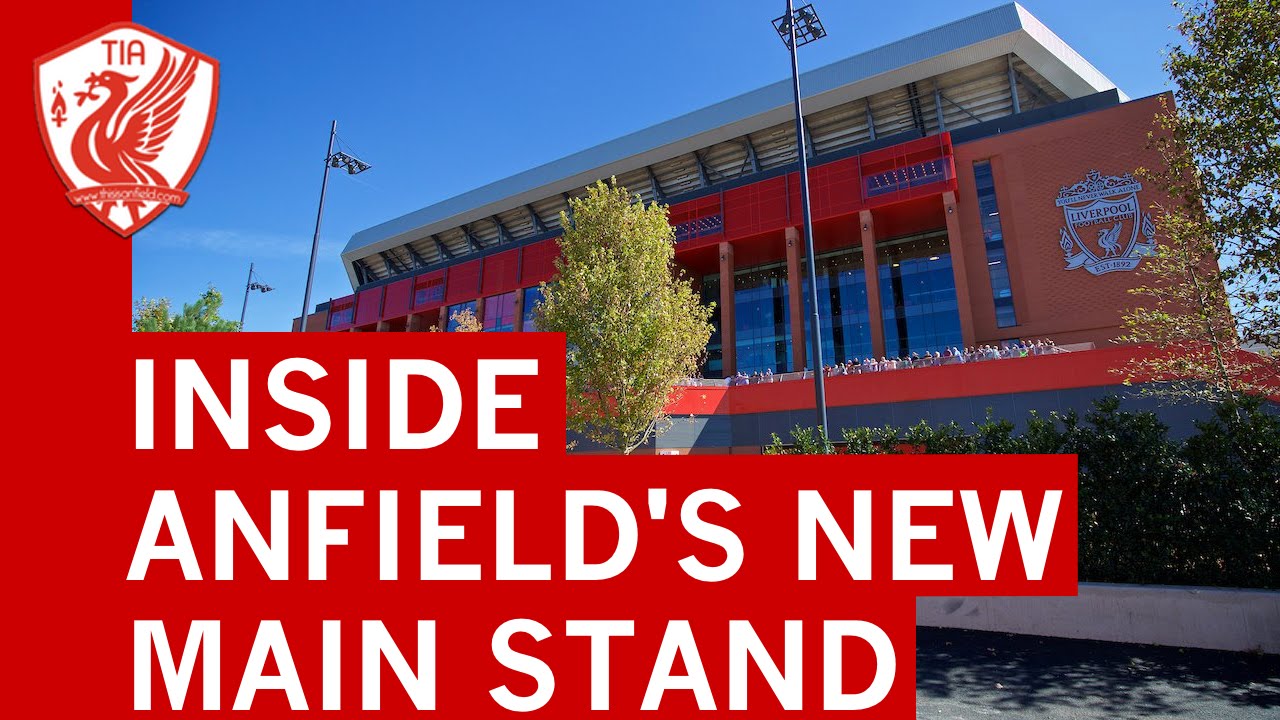 Liverpool FC's new Main Stand at Anfield