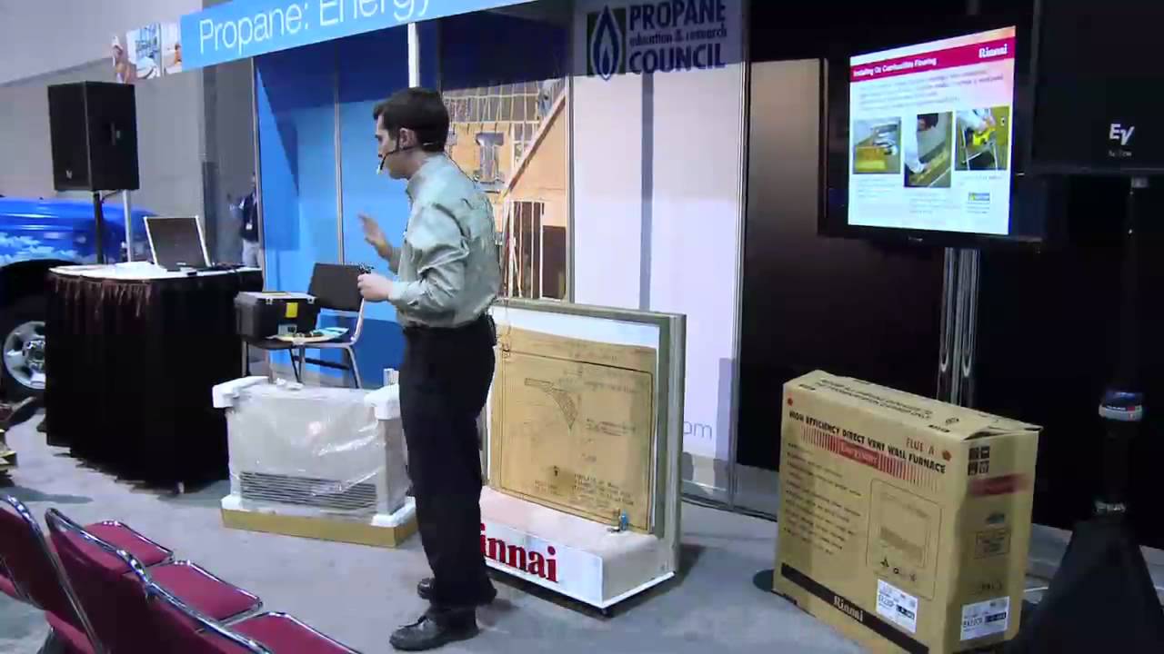 How to Install a Direct-Vent Propane Wall Furnace (Part 2/5)