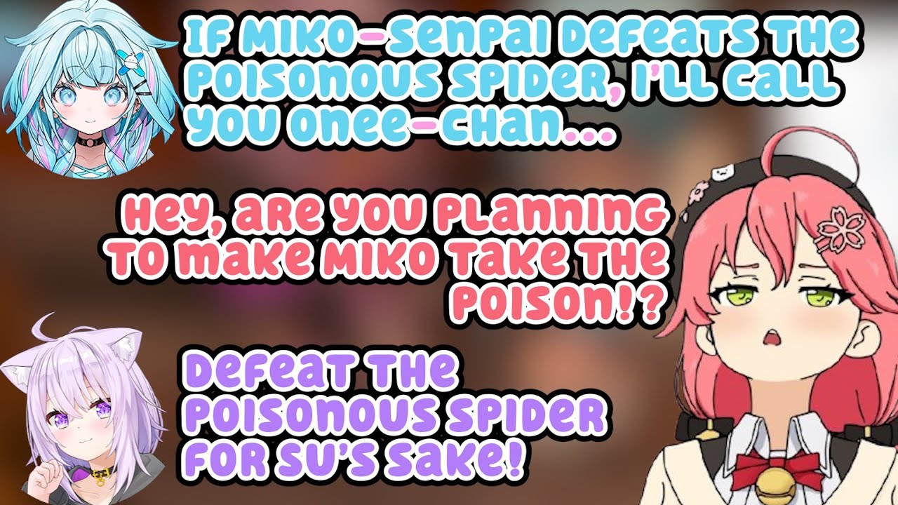 Mikochi Furious as Her Little Sister Su-chan Gets Stolen by Okayun【Hololive Clip Eng Sub】