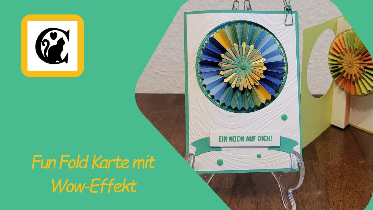 Fun Fold Karte mit Wow-Effekt | Es geht rund | Stampin'Up!®