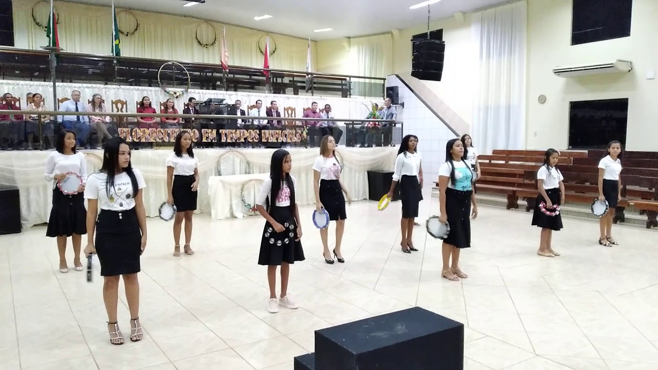 coreografia e pandeiros Passa unção.( ARAUTOS DA ADORAÇÃO )