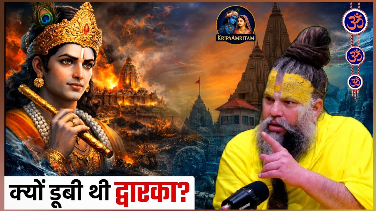 द्वारका क्यों डूबी जानिए द्वारका के डूबने का वह सच जो छुपाया गया || Premanand Ji Maharaj #trending