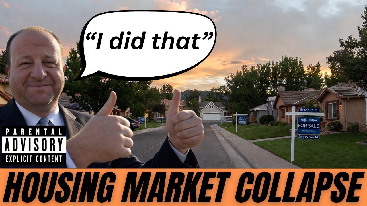 Colorado's Housing Market Collapses Under Gov Jared Polis