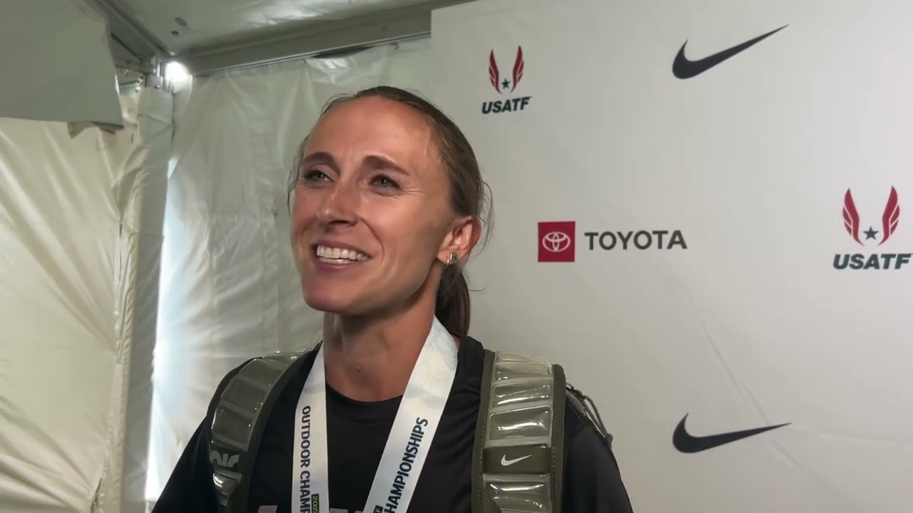 Shelby Houlihan After Winning 5K USATF Outdoor Championships 5K Title, Comments On Ruth Chepngetich