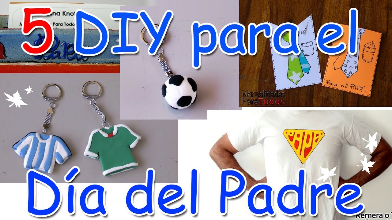 5 Regalos Fáciles para el Día del Padre - Manualidades Para Todos