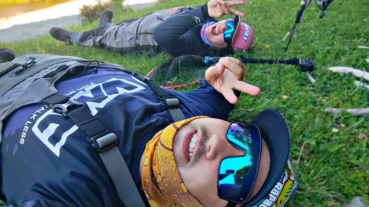 Pesca en Chile, 3 DÍAS de PESCA y CAMPING // EXPLORAMOS UN NUEVO RIO // Flandesman Av.