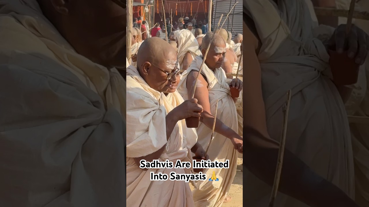 Sadhvis Of Juna Akhara Initiated Into Sanyas At #mahakumbh2025