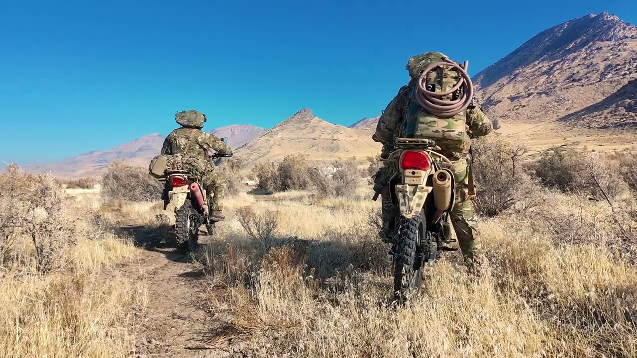 Big Rig Hydration - Motorcycle Desert Ride
