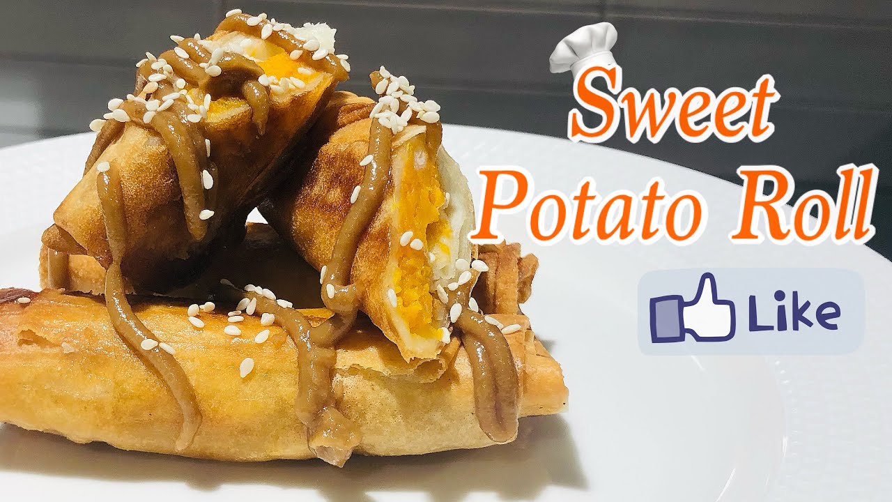 HOMECOOKING Ep.30 SWEET POTATO ROLL  | Kamote Turon