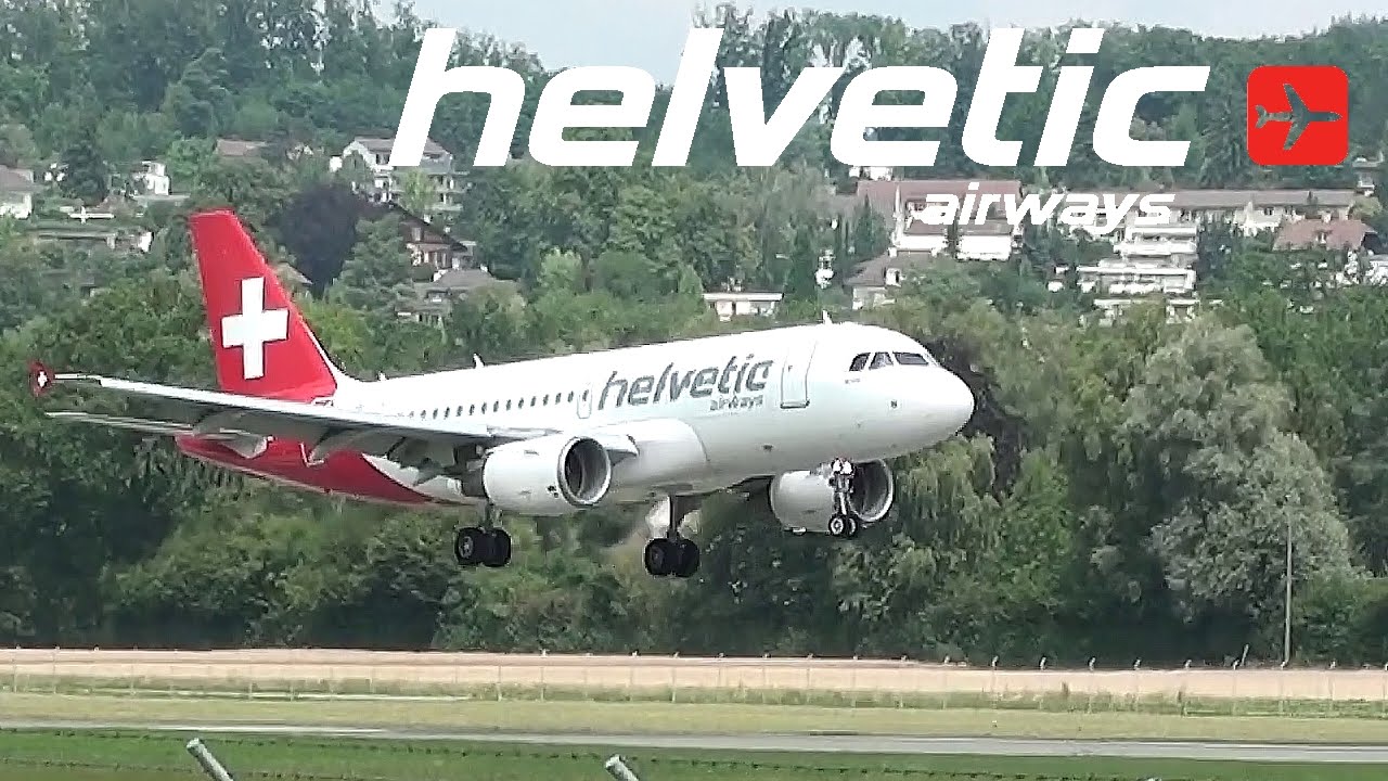 Spotting at Bern Belp (LSZB): Helvetic Airways Airbus A319