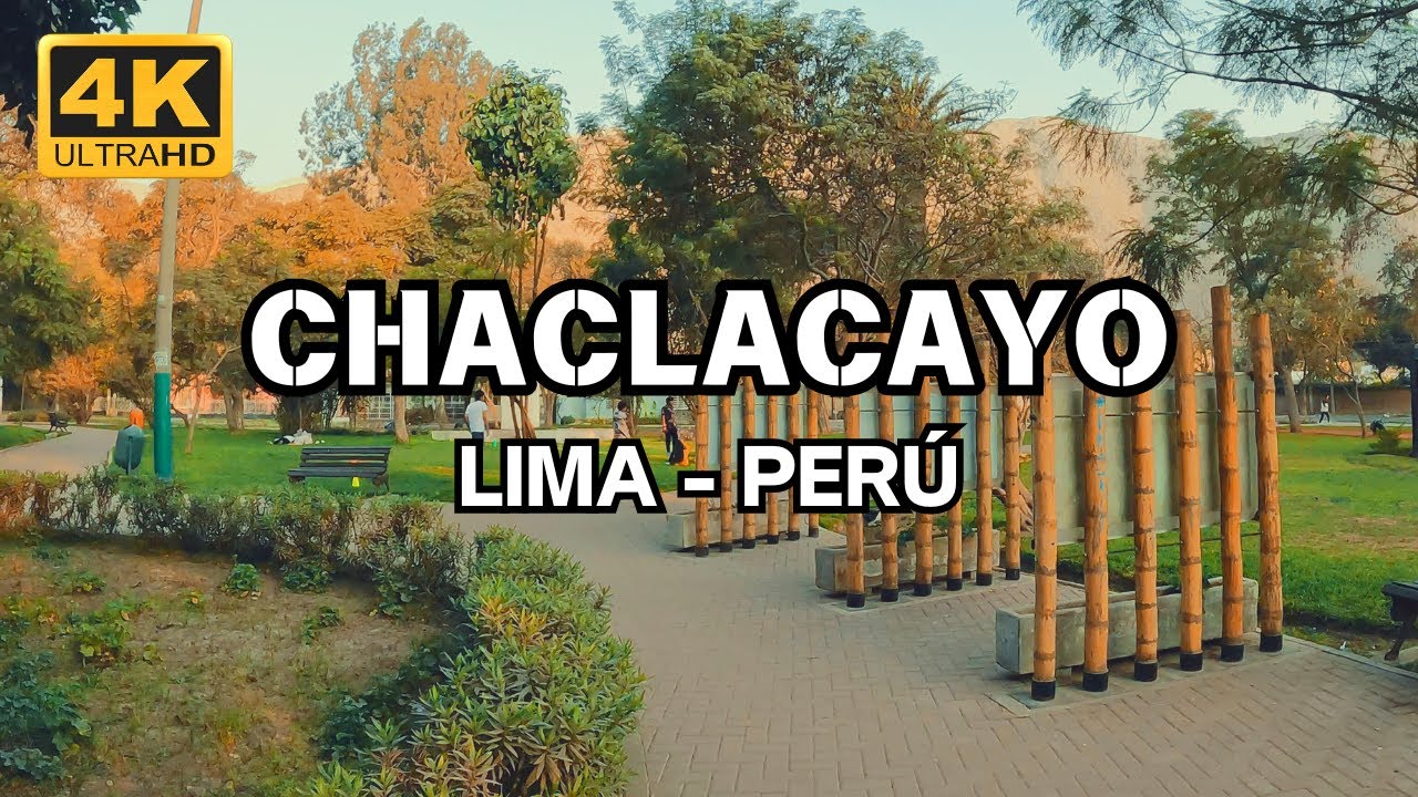 El distrito más bonito de Lima Este | Conociendo el parque San Juan de Chaclacayo | 4K
