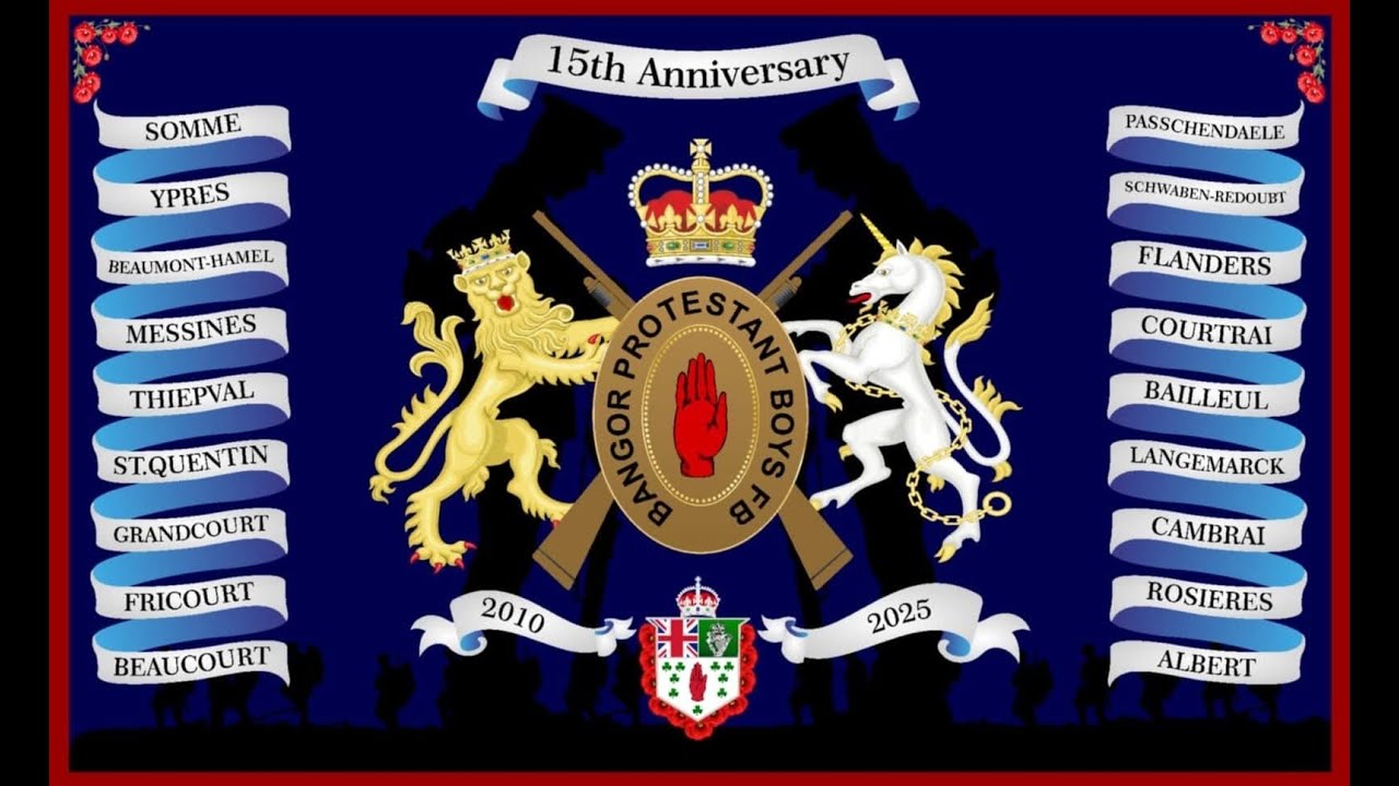 Bangor Protestant Boys (Full Clip 4K) @ Their 15th Anniversary Parade ~ 05/09/25 (4K)