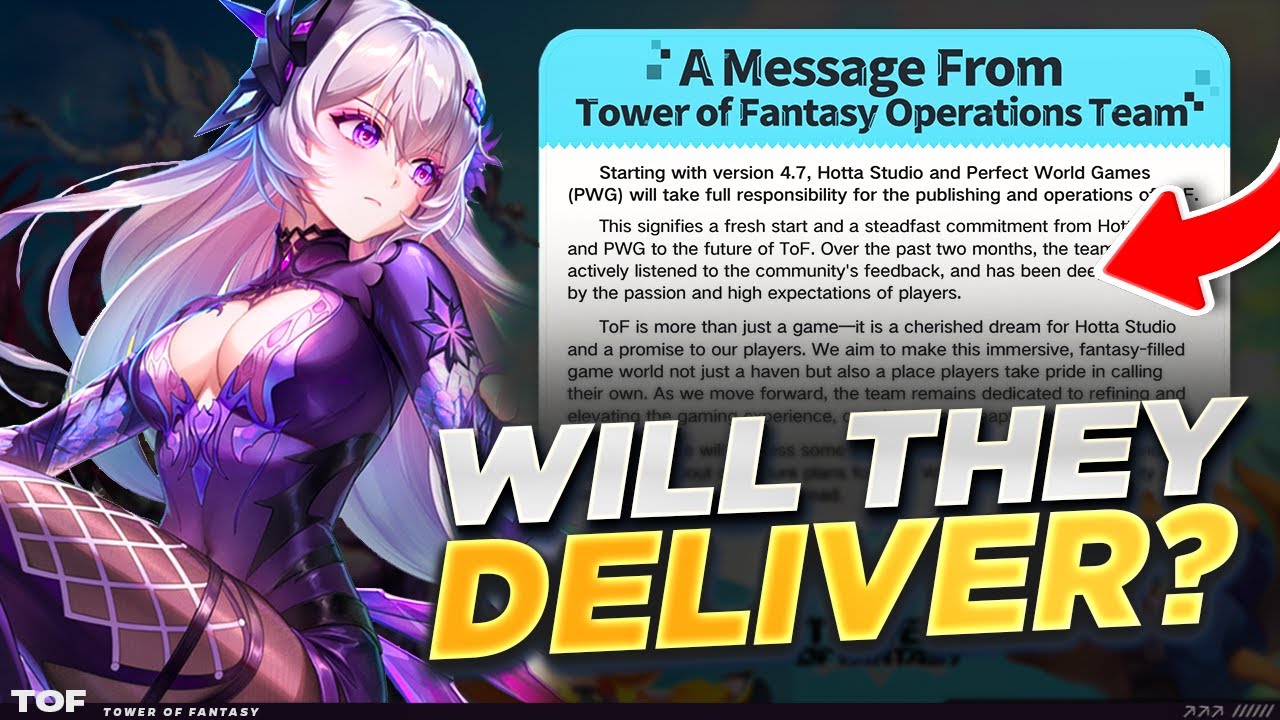 DEVS LISTEN - BIG Changes Coming to TOF