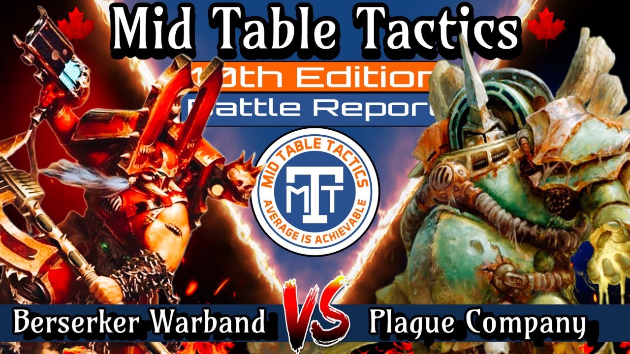 Warhammer 40k Battle Report: World Eaters VS Death Guard