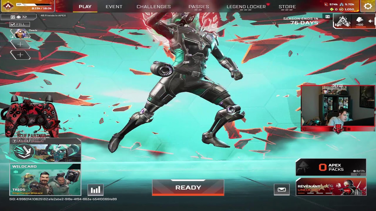 RANKED INTO SCRIMS | !scuf