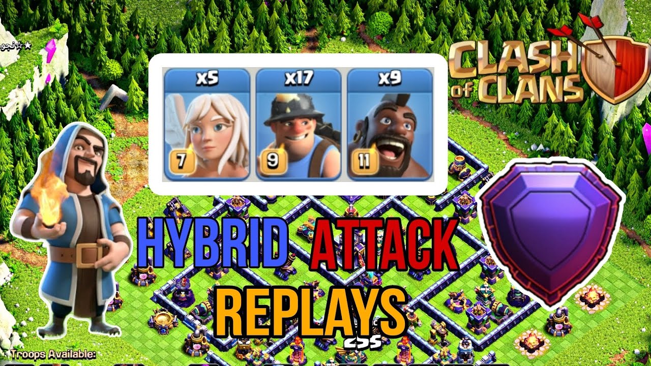 Townhall 15 Legend League Hybrid Attack Strategy|Clash of Clans