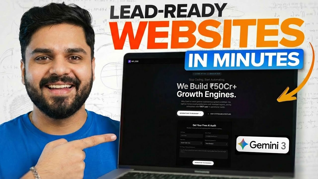 Build Any Website FREE With ONE AI Prompt (Live, Editable & No Code)