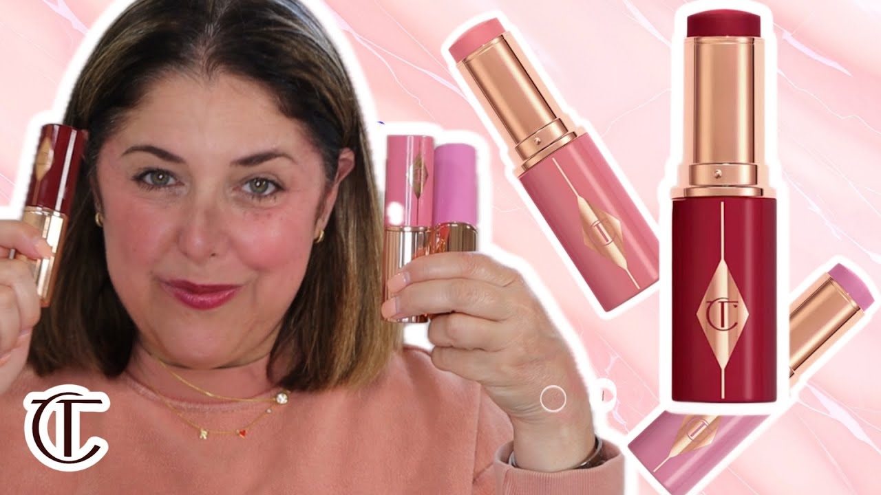 New! CHARLOTTE TILBURY Unreal Lip and Cheek Glow Blush Stick!