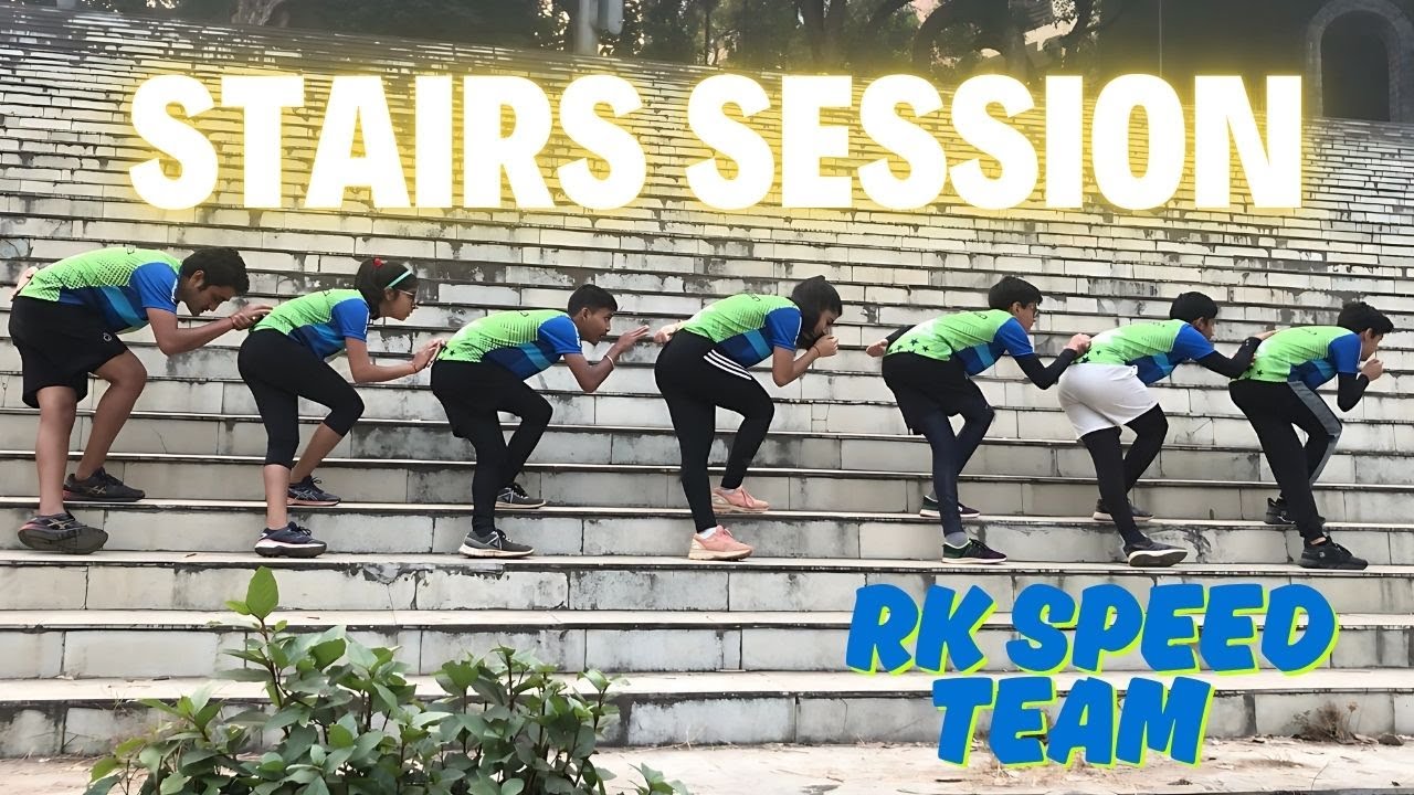 STAIRS SESSION WITH UPCOMING CHAMPIONS