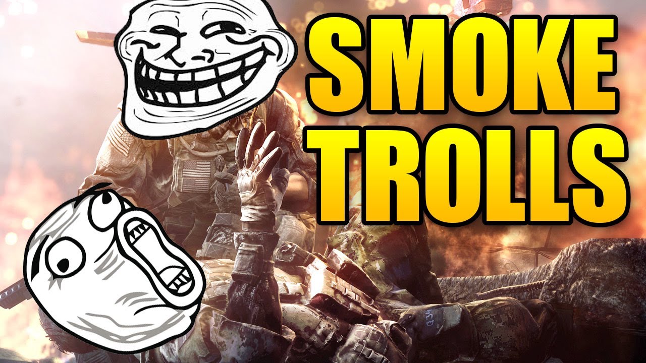SMOKE TROLLS GETTING WORK DONE! (Battlefield 4 Troll Teamwork?)