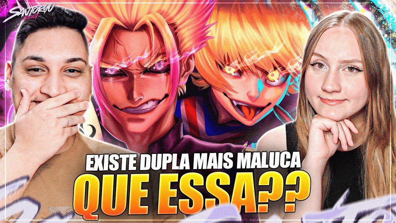 ♪ Charles e Shidou (Blue Lock) | Jogada Perversa | AniRap & Ark King - REACT EM CASAL