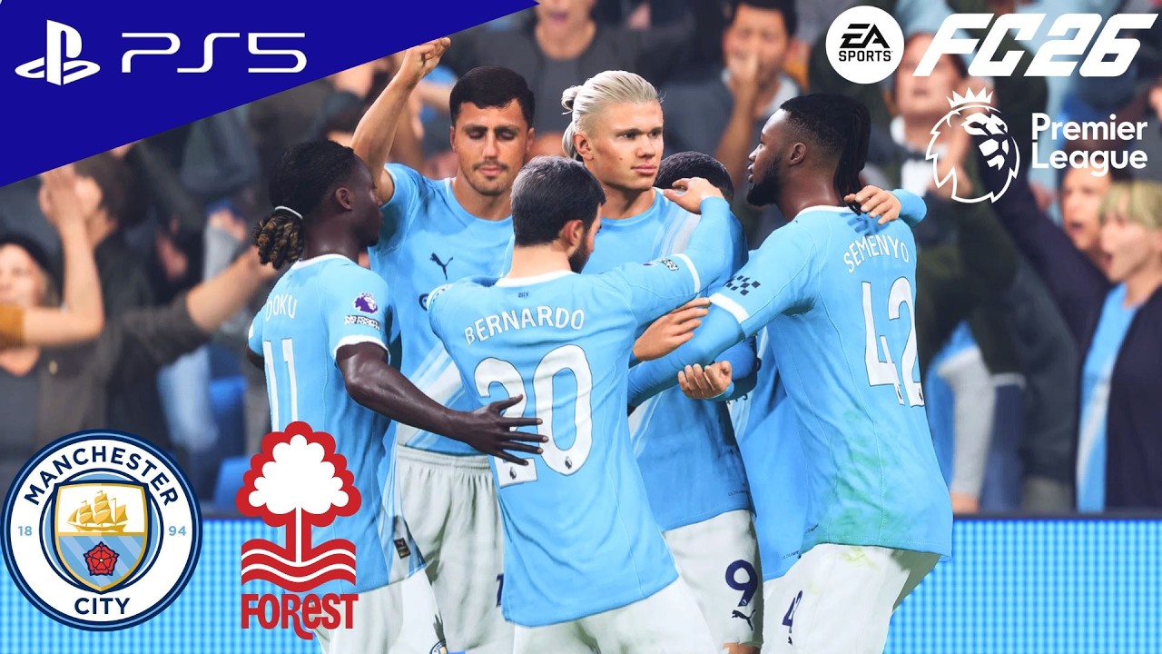 FC 26 - Manchester City vs. Nottingham Forest - English Premier League 25/26 | PS5 [4K60 FPS]