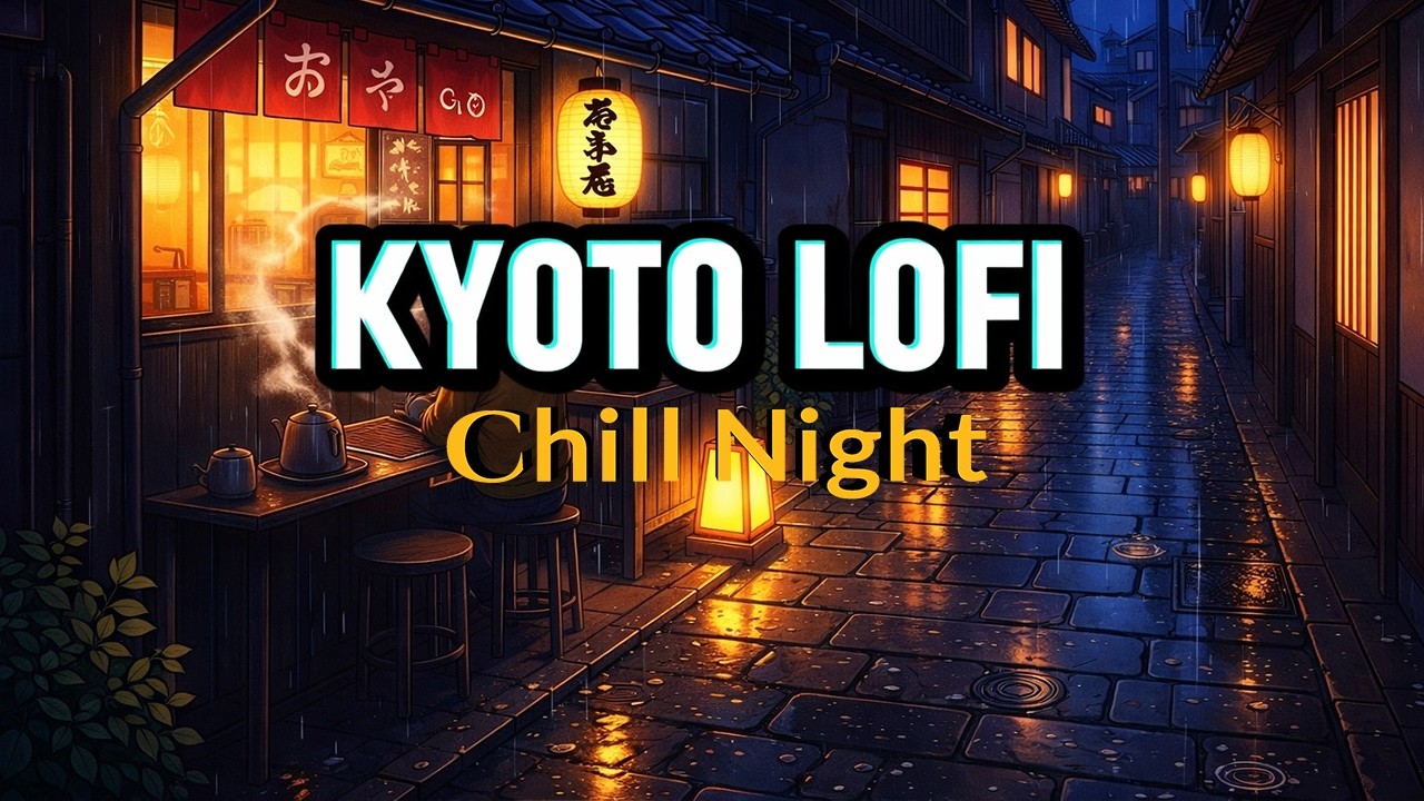 Kyoto Lofi Cafe ☕ Chill Lofi  Beats for Studying & Relaxing in Kyoto