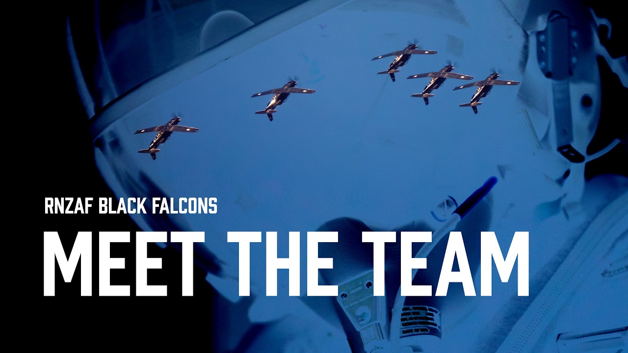 RNZAF Black Falcons | Part One - Meet the Team