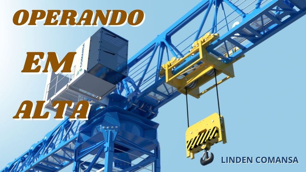 POR DENTRO DA CABINE DA GRUA LINDEN COMANSA | Trabalho em Portugal