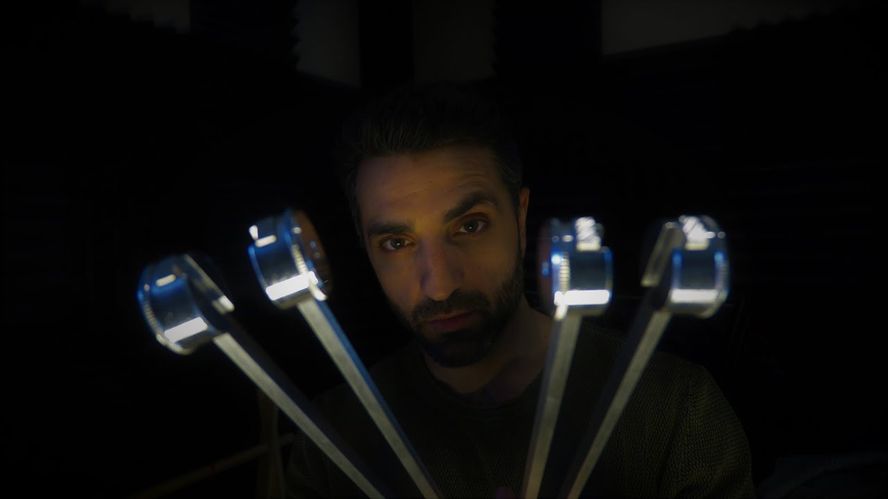 Relax and Destress with |ASMR| Tuning Fork Assortment