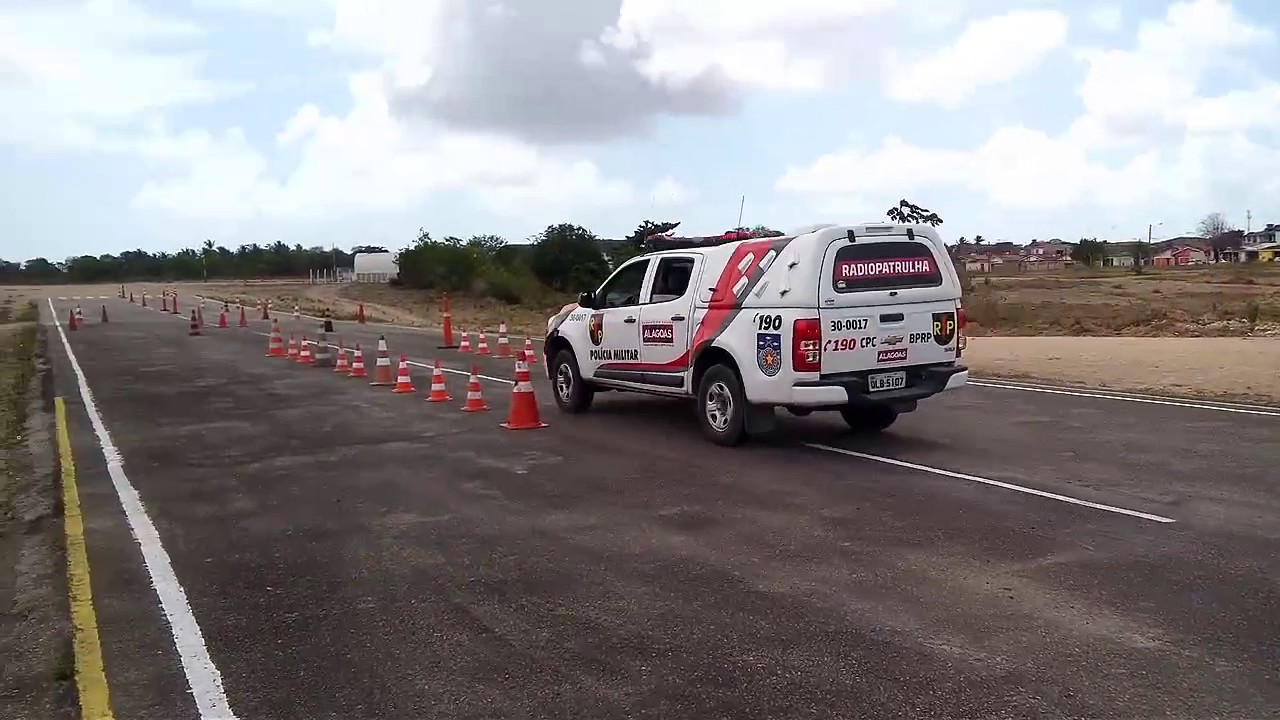 Treinamento dos pilotos da radiopatrulha