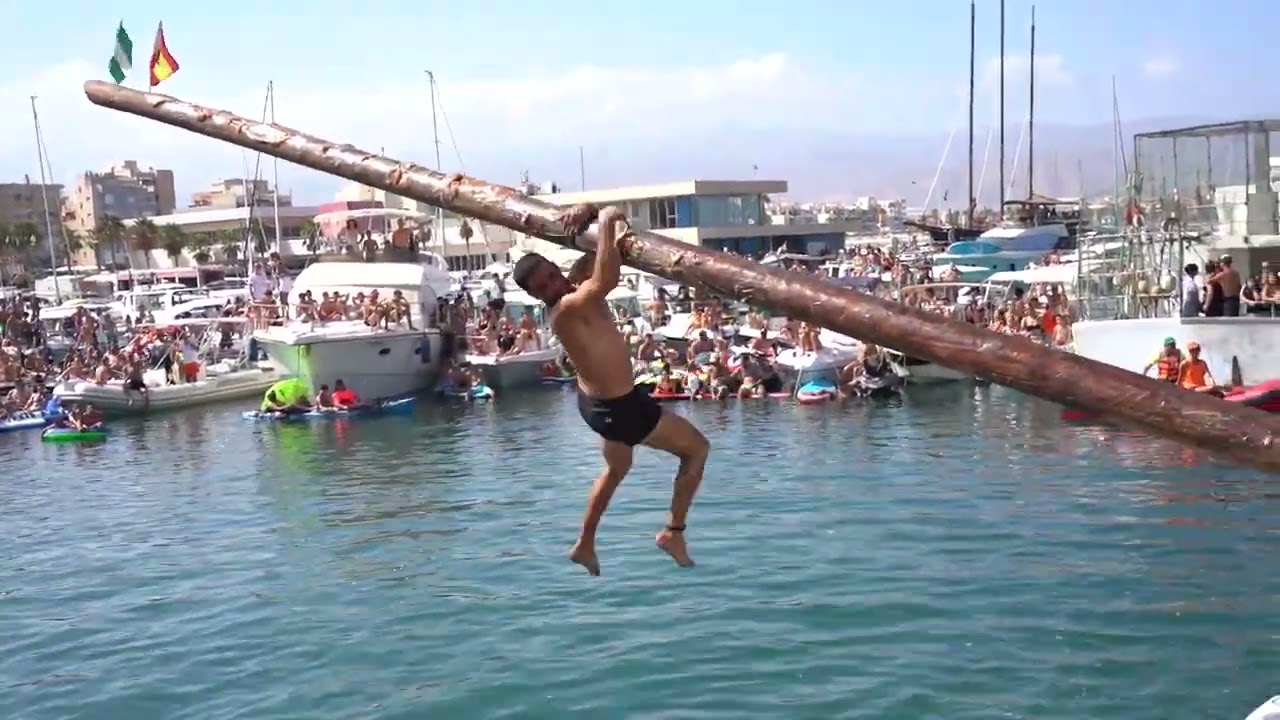 La Cucaña de las Fiestas de Santa Ana