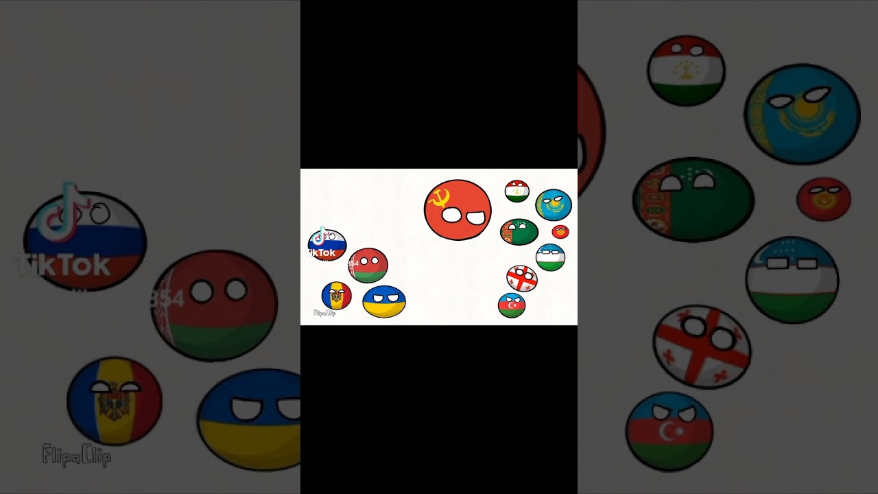 Countryballs Soviet union break 