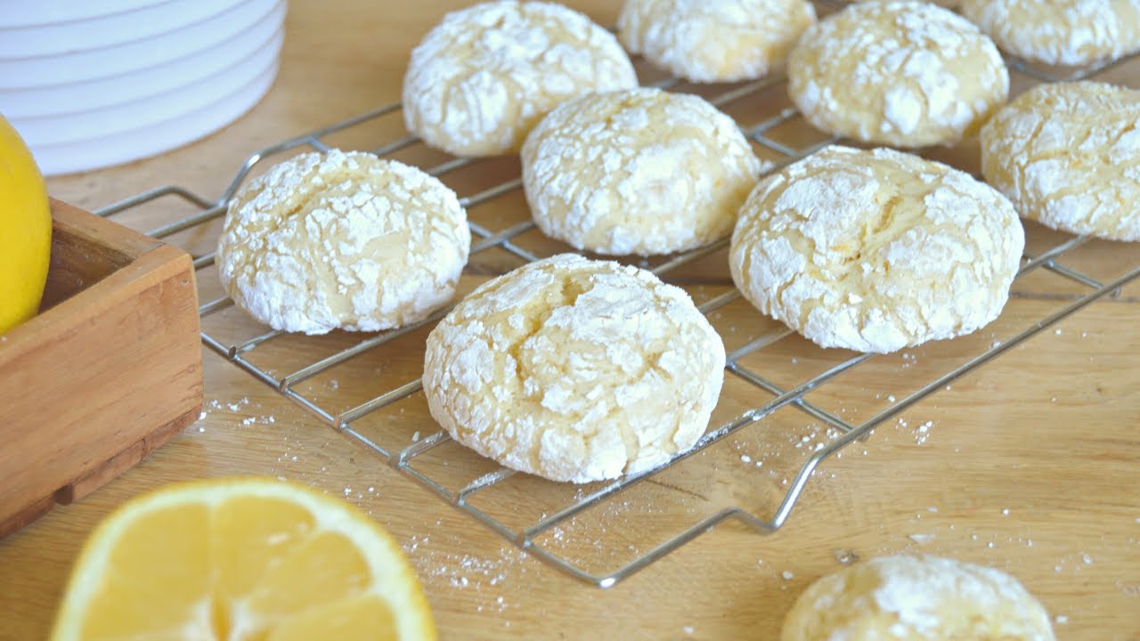 Craquelés au citron | Crinkles