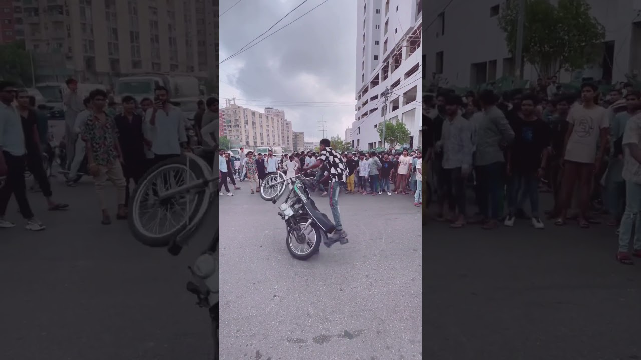 Karachi Wheelers💀 #shortvideo #youtube #youtubeshorts #karachiraceclub #wheeling #onewheel #viral