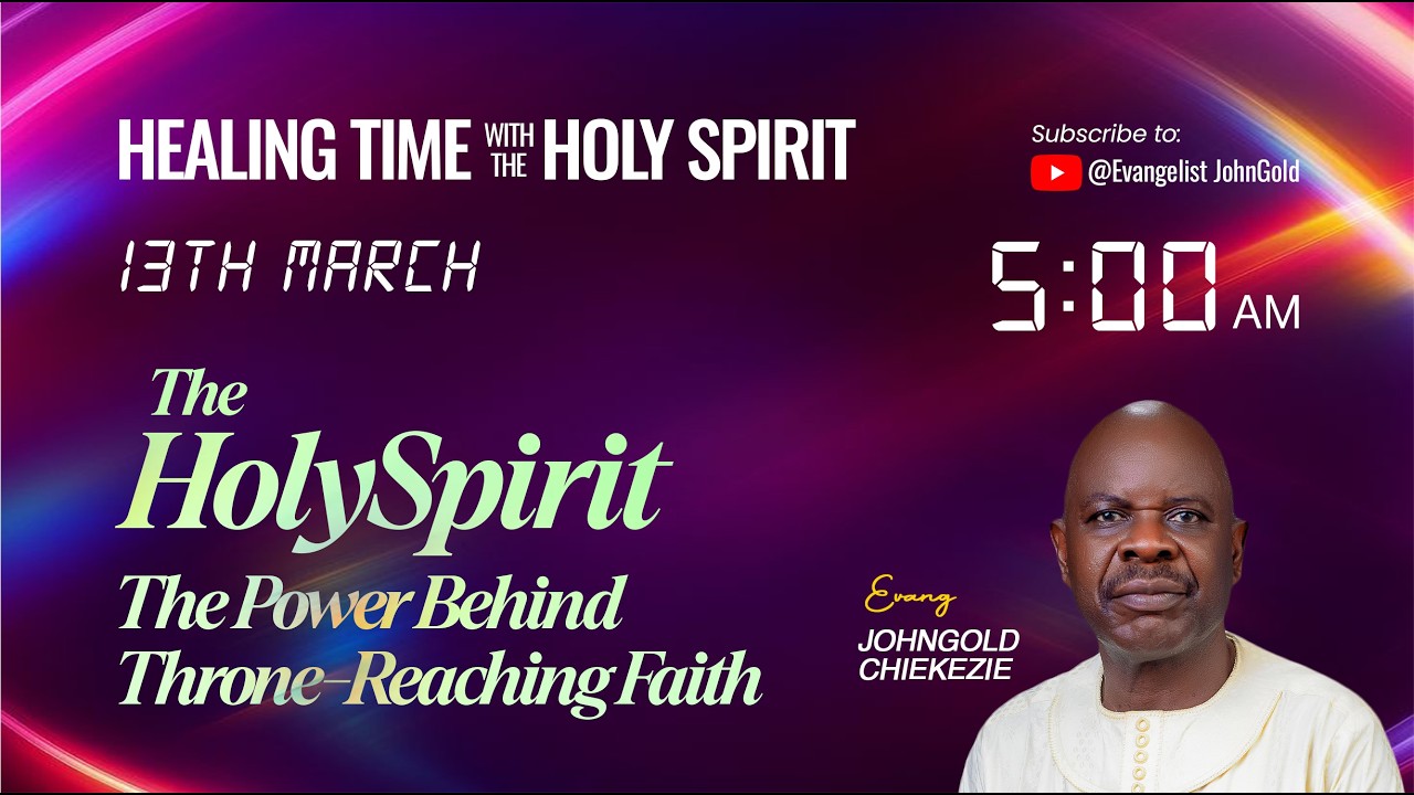 The Holy Spirit: The Power Behind Throne-Reaching Faith part 3a